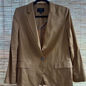 J. Crew Women's Camel Blazer